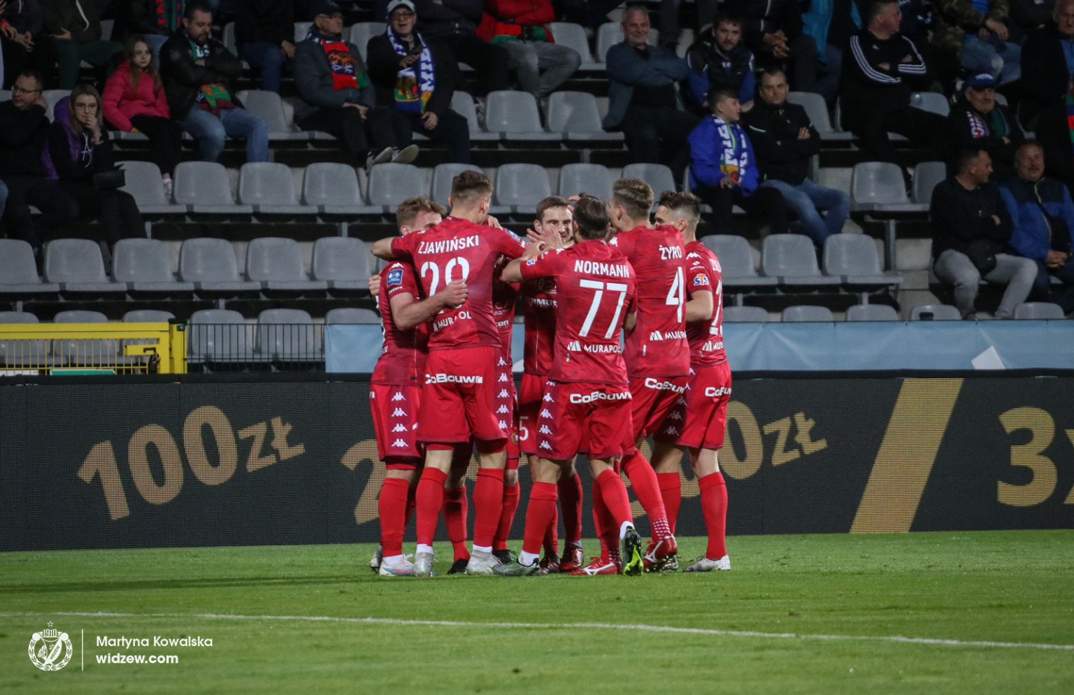 Dziękuję Pan Dominik. Kun znów bohaterem Widzewa Widzew24.pl